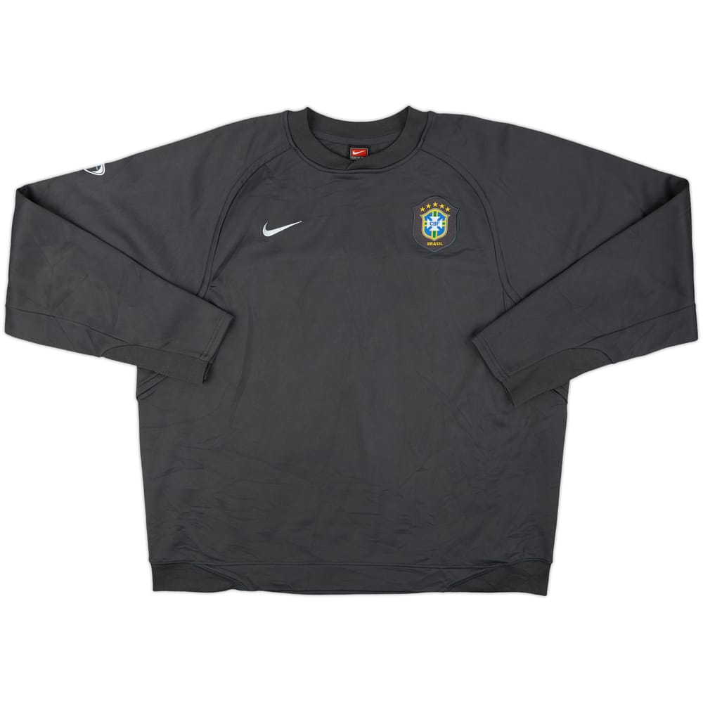 2006-07 Brazil Nike Sweat Top - 9/10 - (XL)