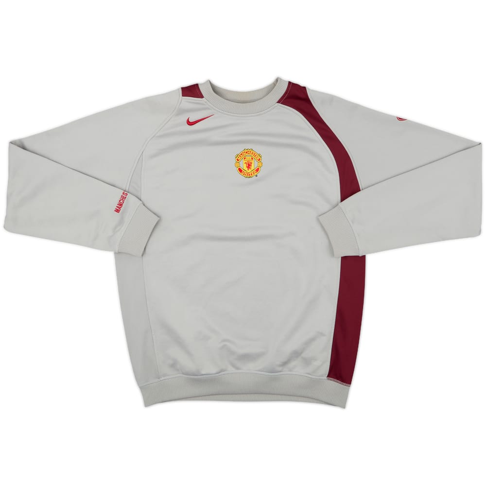 2004-05 Manchester United Nike Sweat Top - 7/10 - (M)