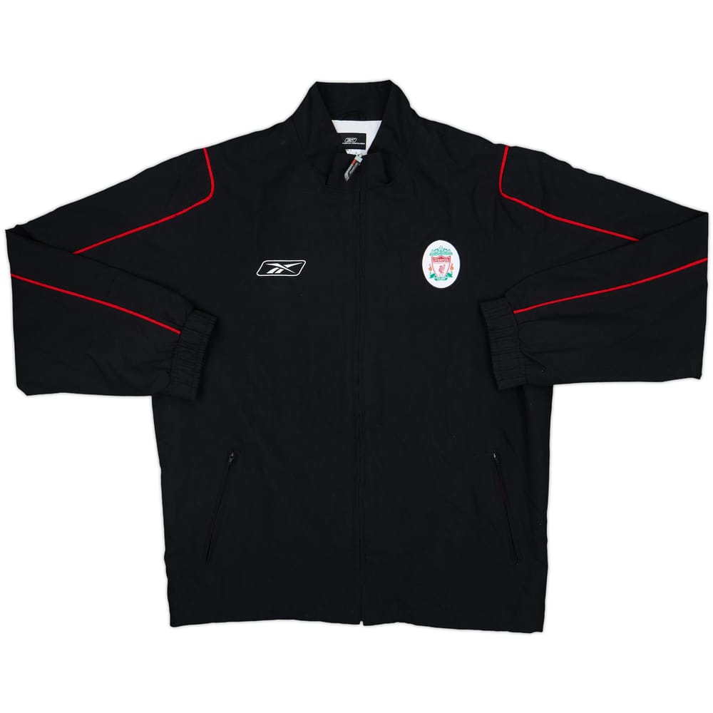 2003-04 Liverpool Reebok 1/4 Zip Training Top - 6/10 - (L)