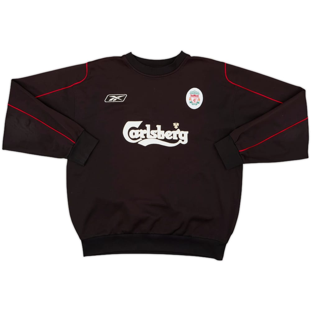 2003-04 Liverpool Reebok Sweat Top - 6/10 - (XL)