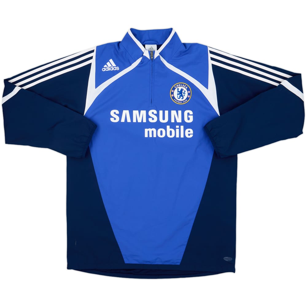 2007-08 Chelsea adidas 1/4 Zip Training Top - 8/10 - (M)