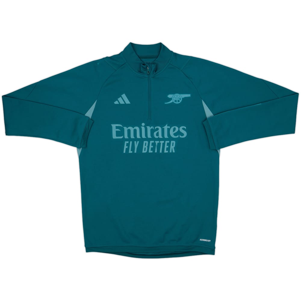 2023-24 Arsenal adidas 1/4 Zip Training Top - 8/10 - (M)