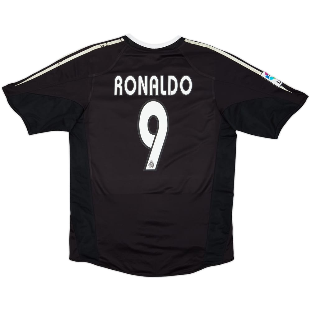 2004-05 Real Madrid Away Shirt Ronaldo #9 - 6/10 - (M)