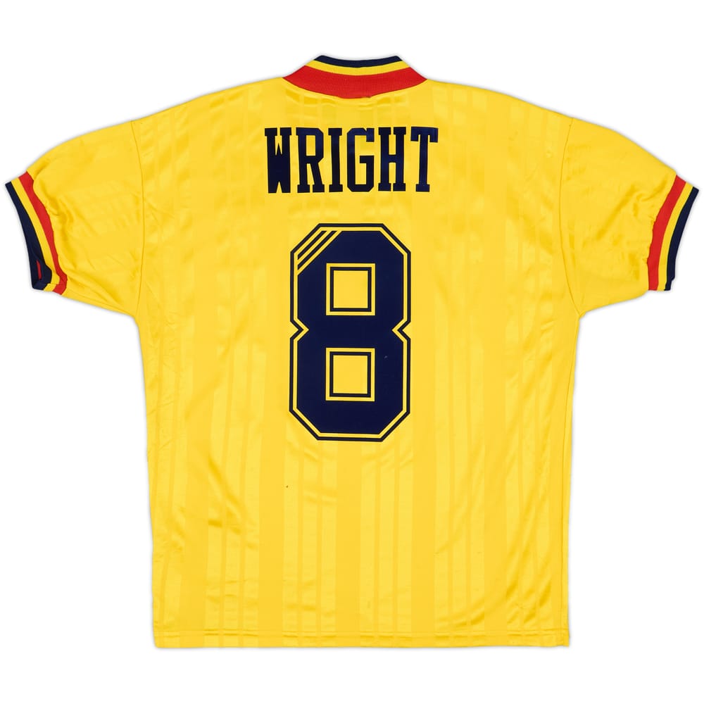 1993-94 Arsenal Away Shirt Wright #8 - 7/10 - (S)