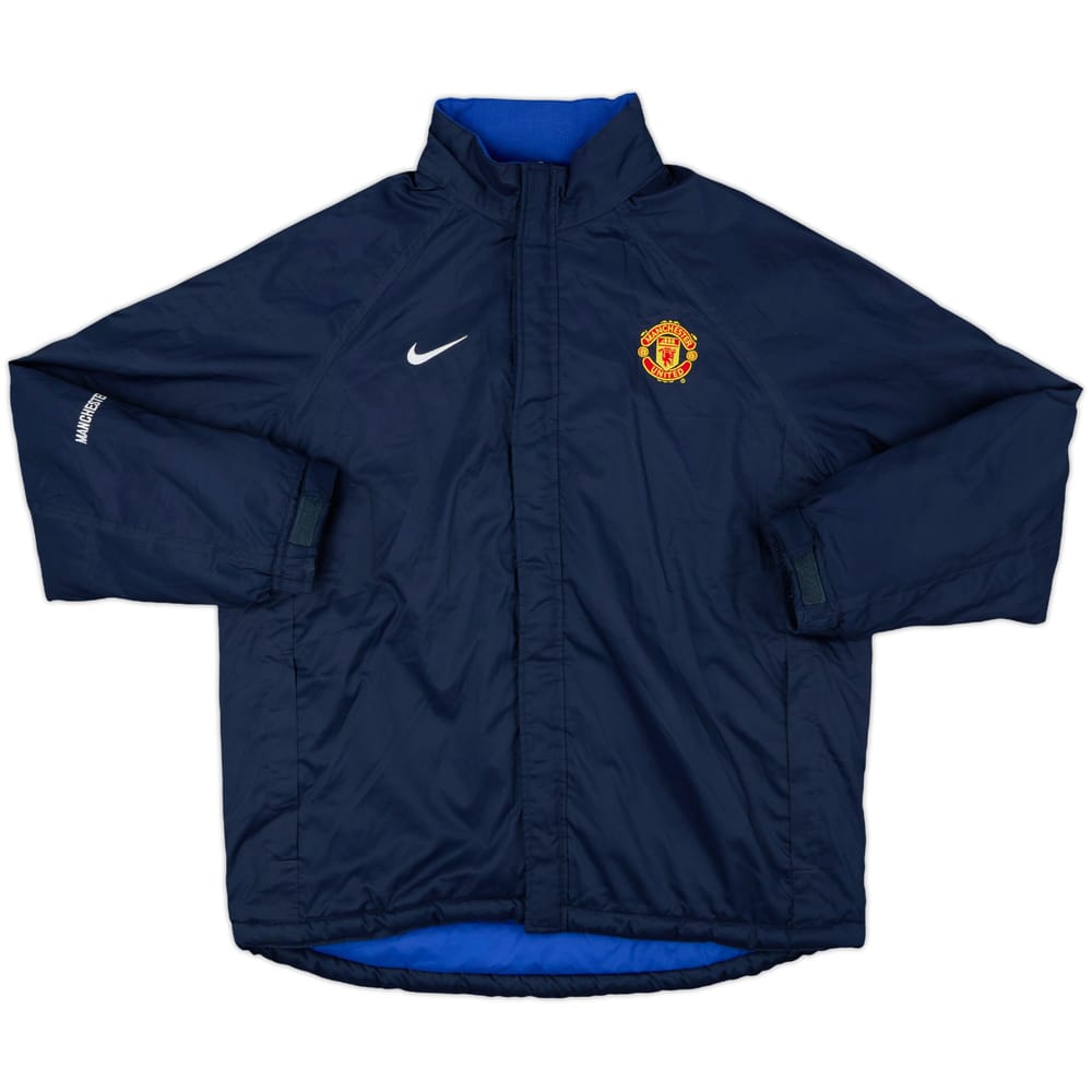 2005-06 Manchester United Nike Padded Bench Coat - 9/10 - (L)