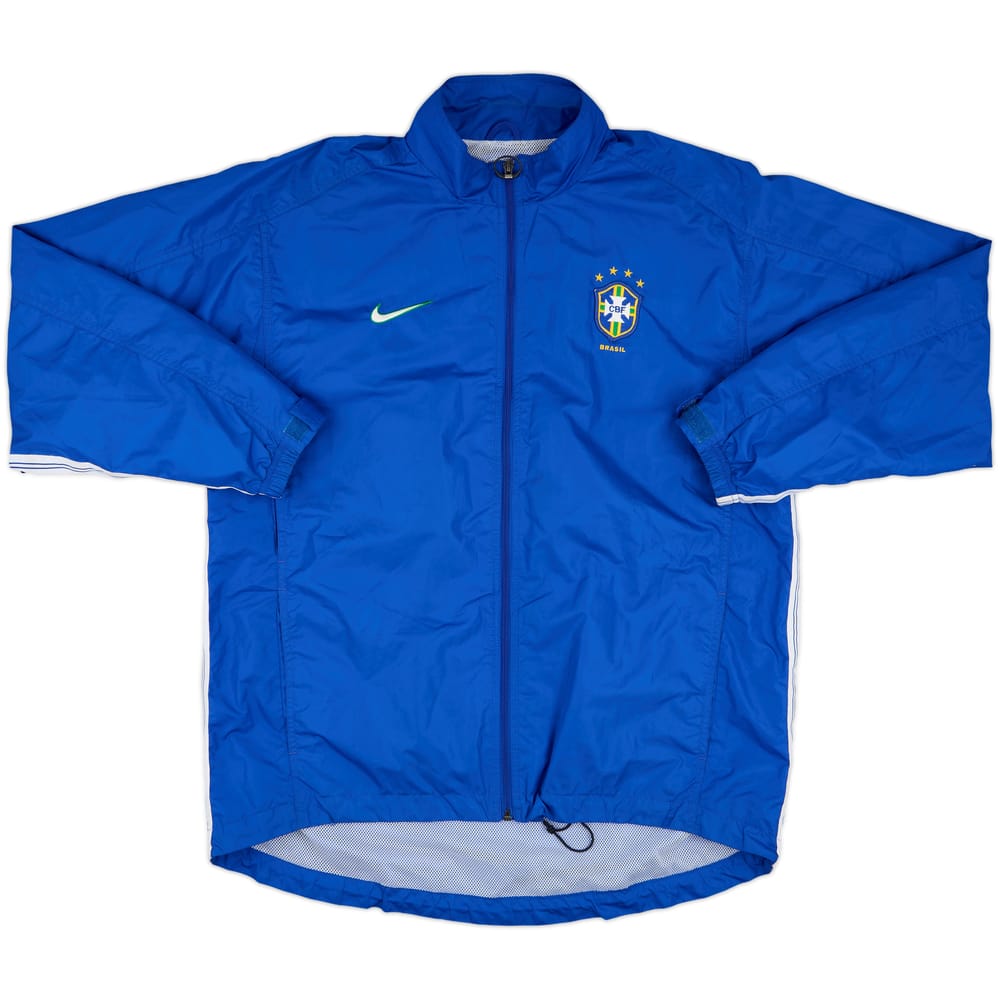 1998-99 Brazil Nike Track Jacket - 8/10 - (XL)