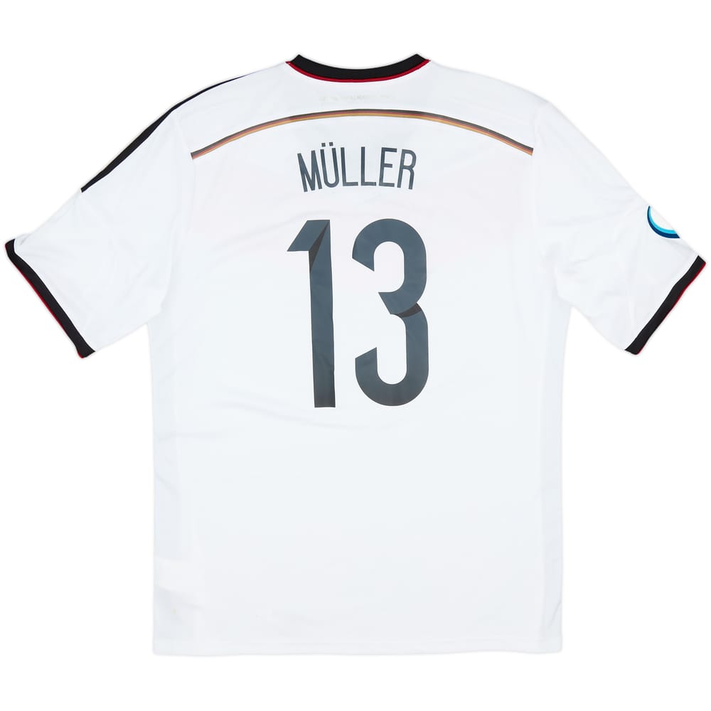 2014-15 Germany Home Shirt Muller #13 - 6/10 - (XL)