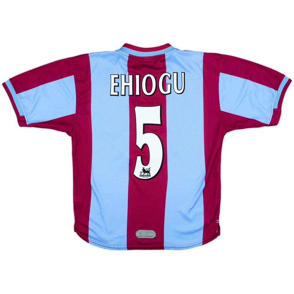 1999-00 Aston Villa Home Shirt Ehiogu #5 - 8/10 - (S)