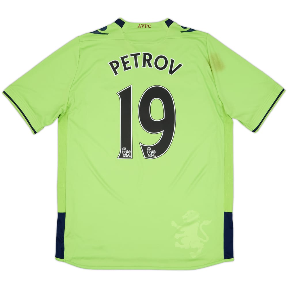 2012-13 Aston Villa Away Shirt Petrov #19 - 7/10 - (L)