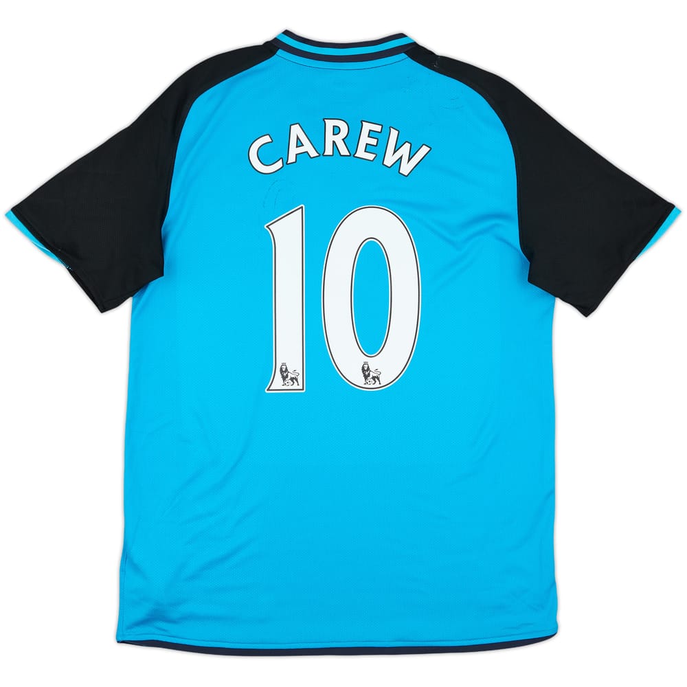 2008-09 Aston Villa Away Shirt Carew #10 - 7/10 - (M)