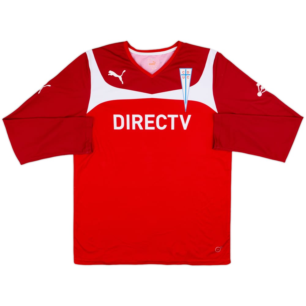 2013 Universidad Catolica del Chile Puma Training L/S Shirt - 8/10 - (L)