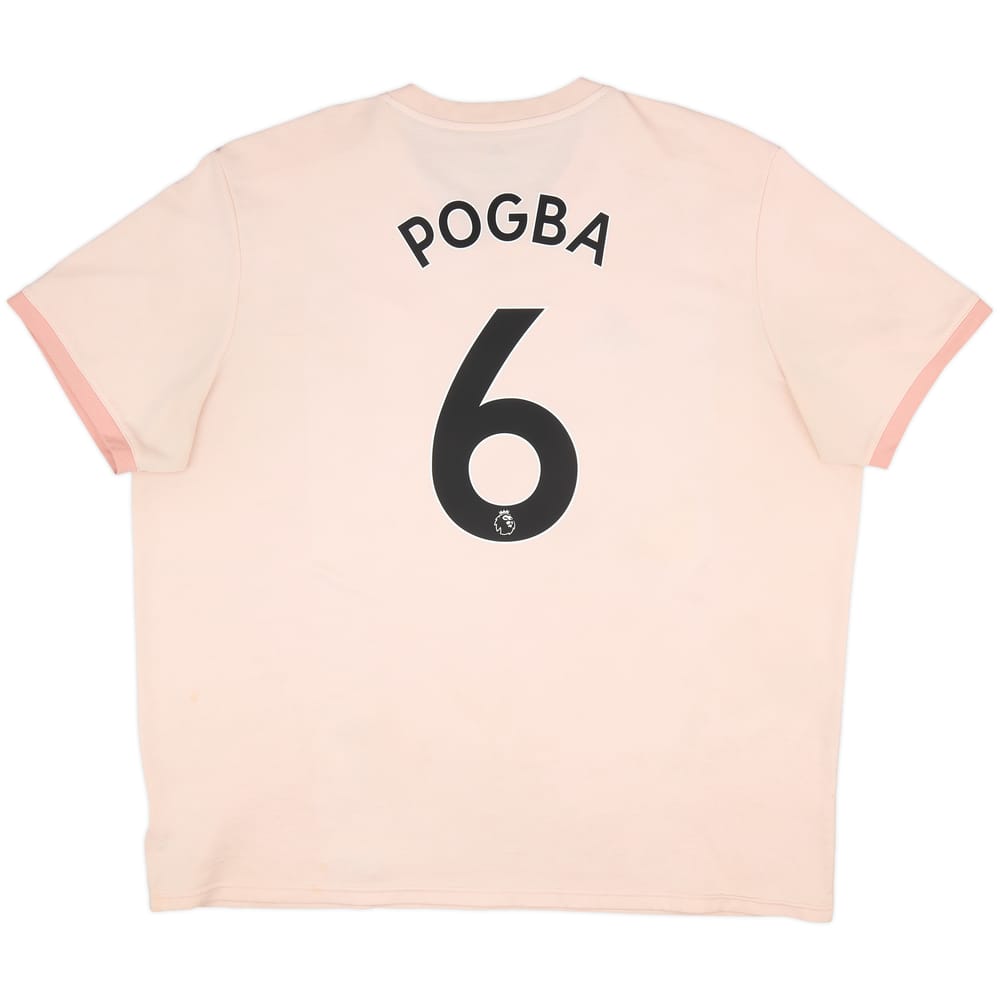 2018-19 Manchester United Away Shirt Pogba #6 - 6/10 - (3XL)