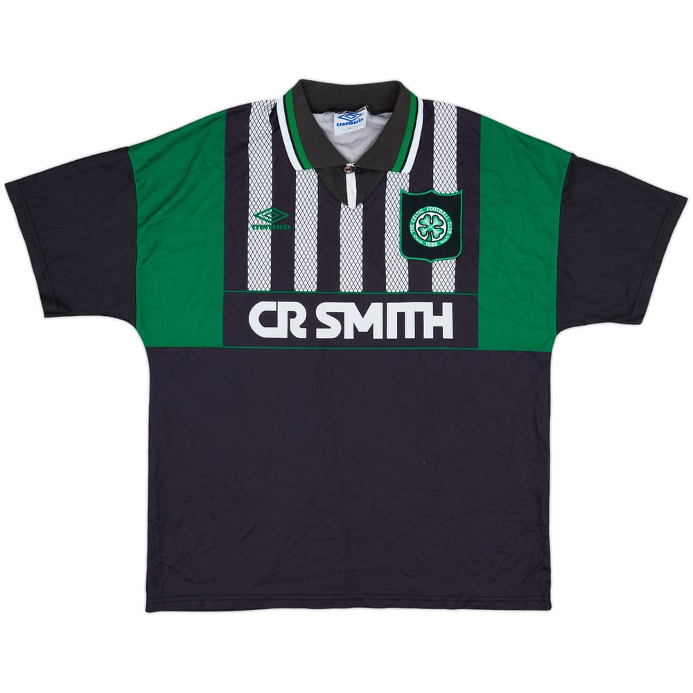 1994-96 Celtic Away Shirt - 8/10 - (XL)