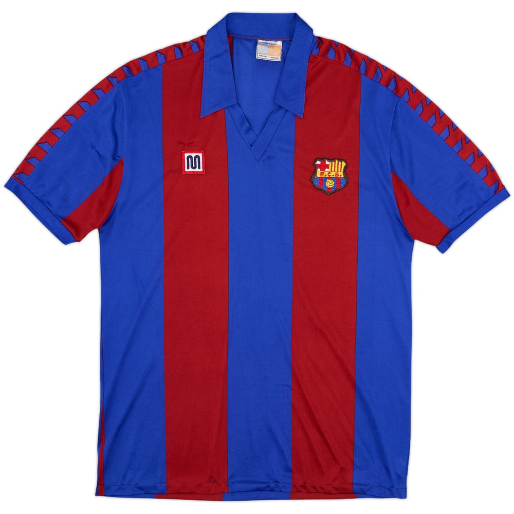 1984-89 Barcelona Home Shirt - 5/10 - (L)