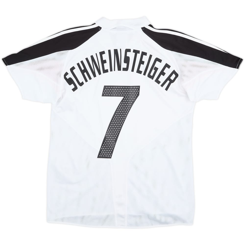 2004-05 Germany Home Shirt Schweinsteiger #7 - 8/10 - (XL.Boys)