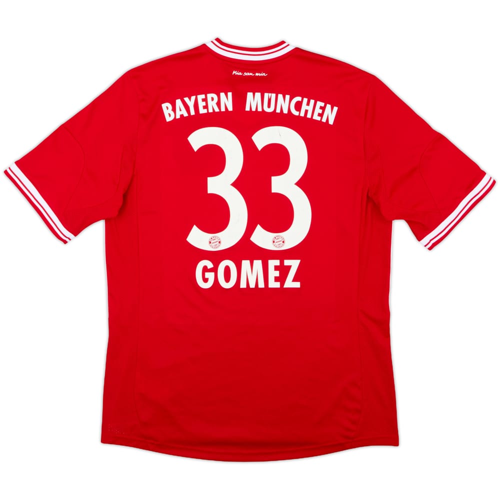 2013-14 Bayern Munich Home Shirt Gomez #33 - 6/10 - (L)