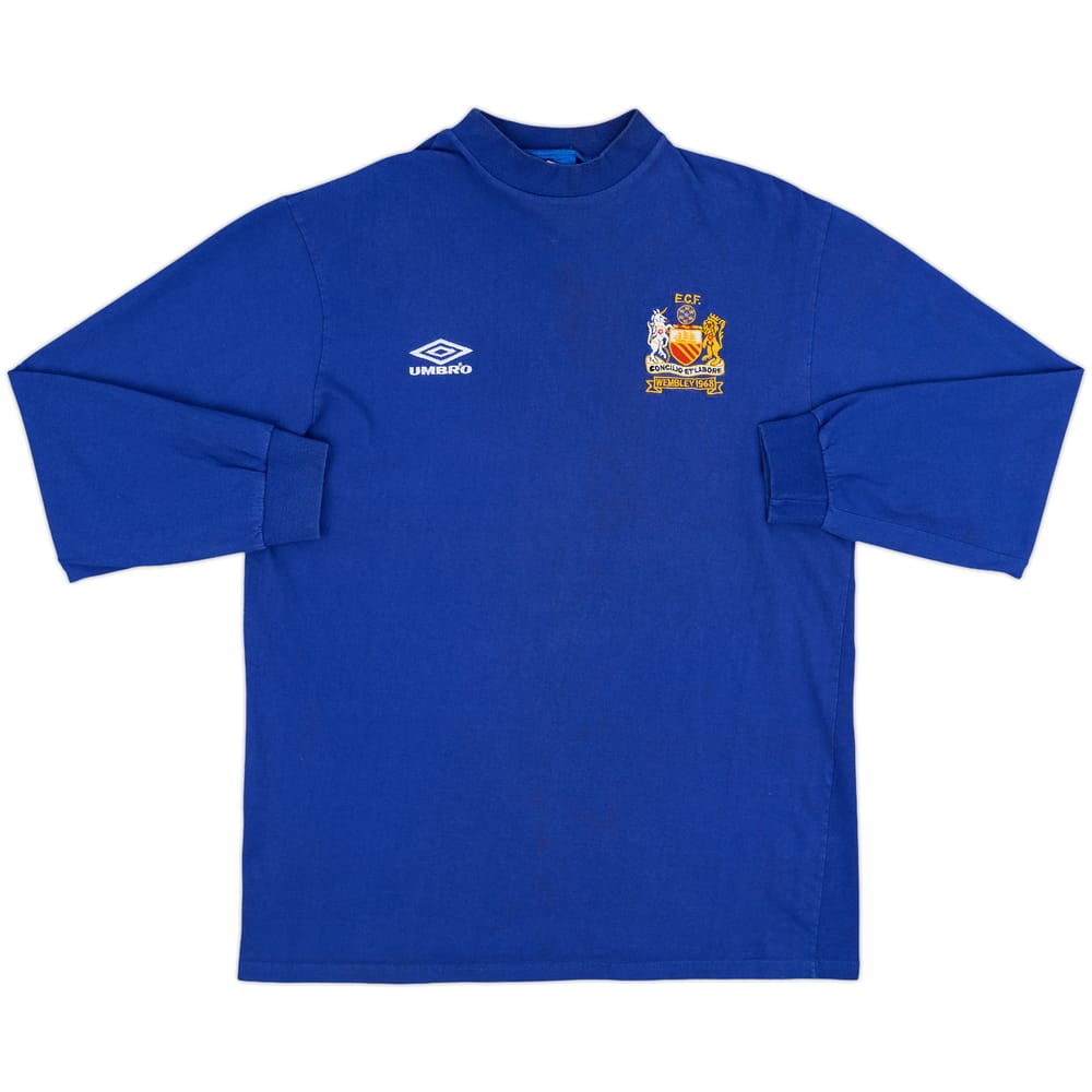 1998-99 Manchester United 1968 European Cup Heritage L/S Shirt - 7/10 - (L)