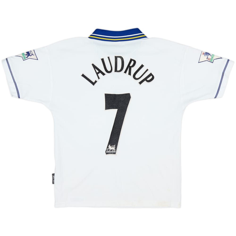 1998-00 Chelsea Away Shirt Laudrup #7 - 7/10 - (L.Boys)