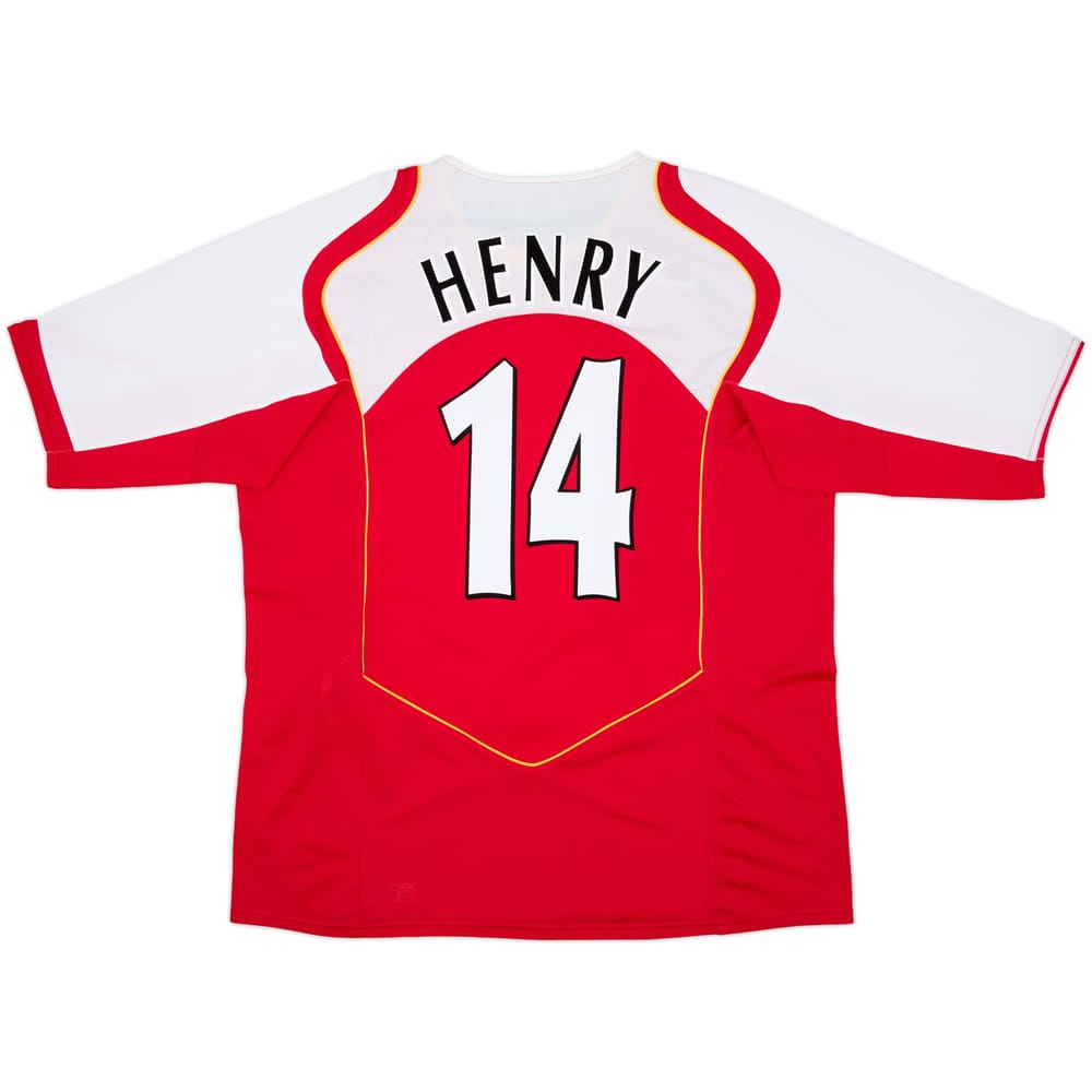 2004-05 Arsenal Home Shirt Henry #14 - 10/10 - (XXL)