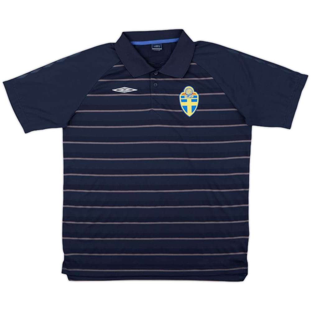 2004-05 Sweden Umbro Polo Shirt - 9/10 - (XL)