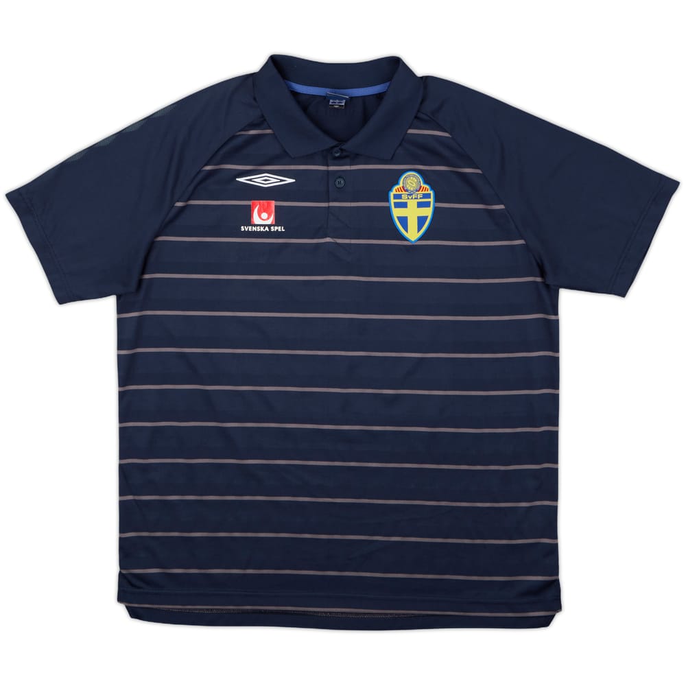 2004-05 Sweden Umbro Polo Shirt - 8/10 - (XL)