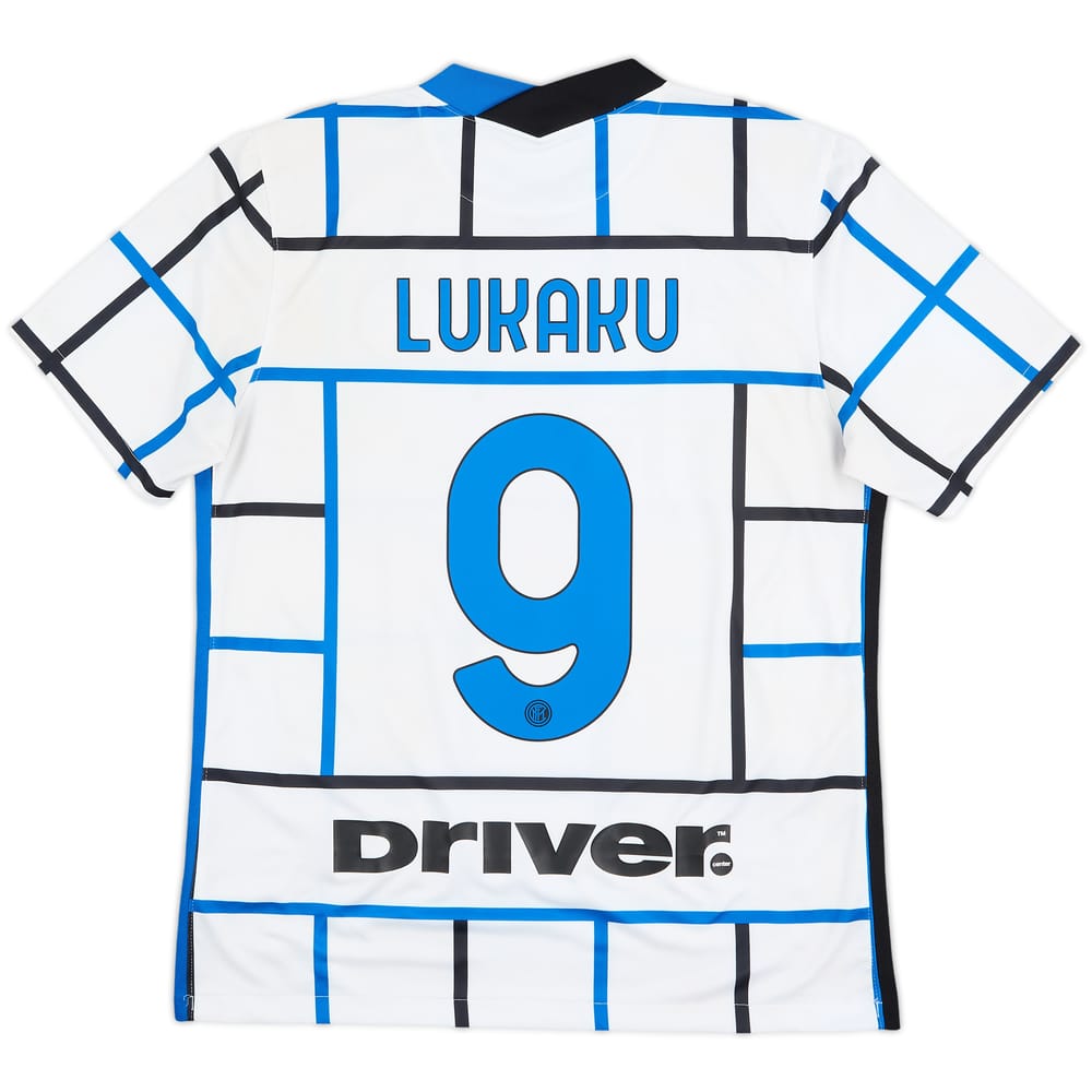 2020-21 Inter Milan Away Shirt Lukaku #9 - 5/10 - (L)