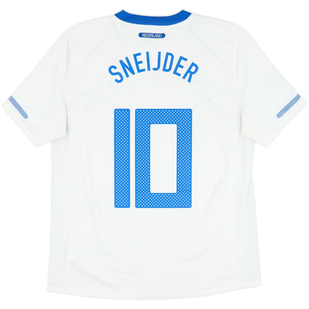 2010-11 Netherlands Away Shirt Sneijder #10 - 7/10 - (L)