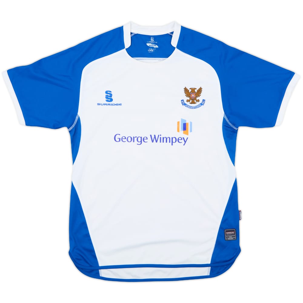 2007-08 St Johnstone Home Shirt - 7/10 - (M)