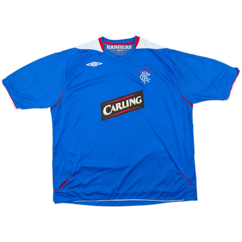 2006-07 Rangers Home Shirt - 6/10 - (3XL)