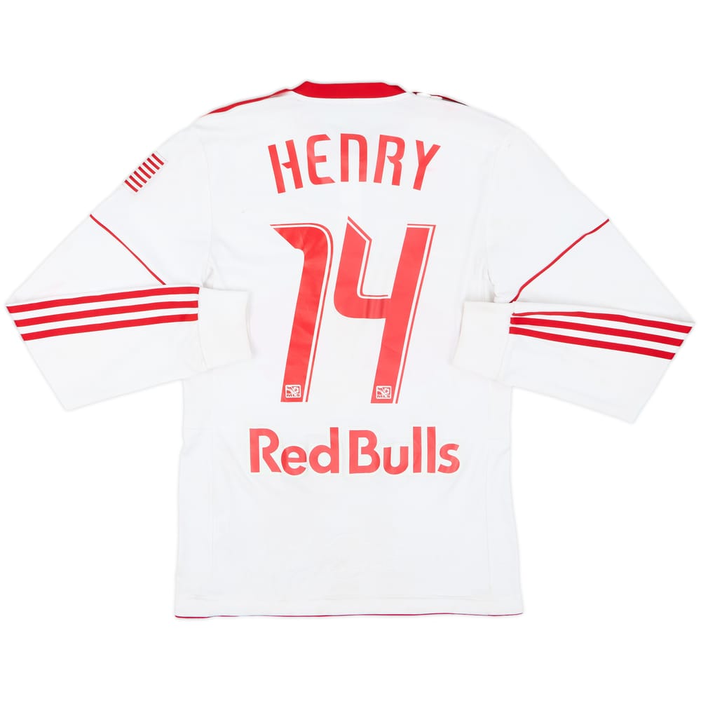 2010 New York Red Bulls Home L/S Shirt Henry #14 - 4/10 - (S)