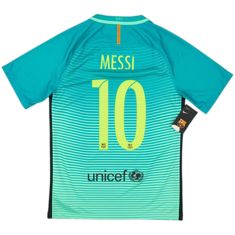 2016-17 Barcelona Third Shirt Messi #10 (S)