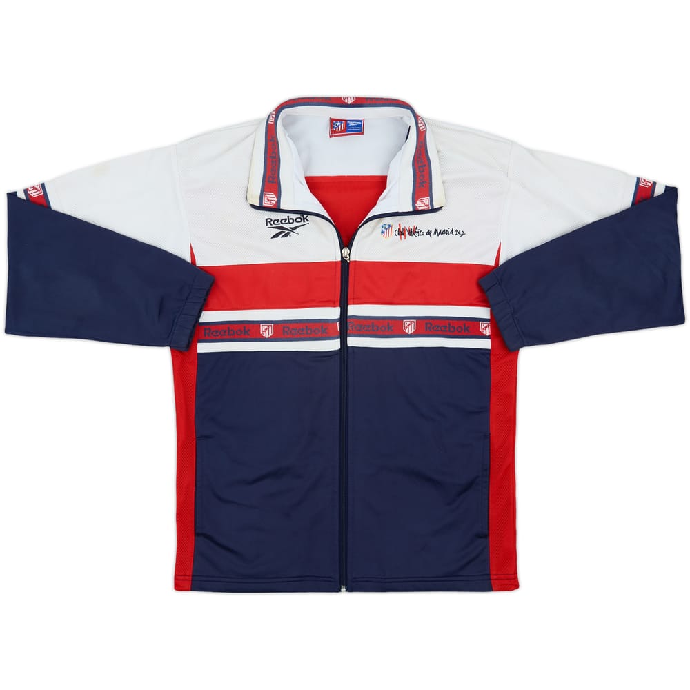 1999-00 Atletico Madrid Reebok Track Jacket - 6/10 - (S)