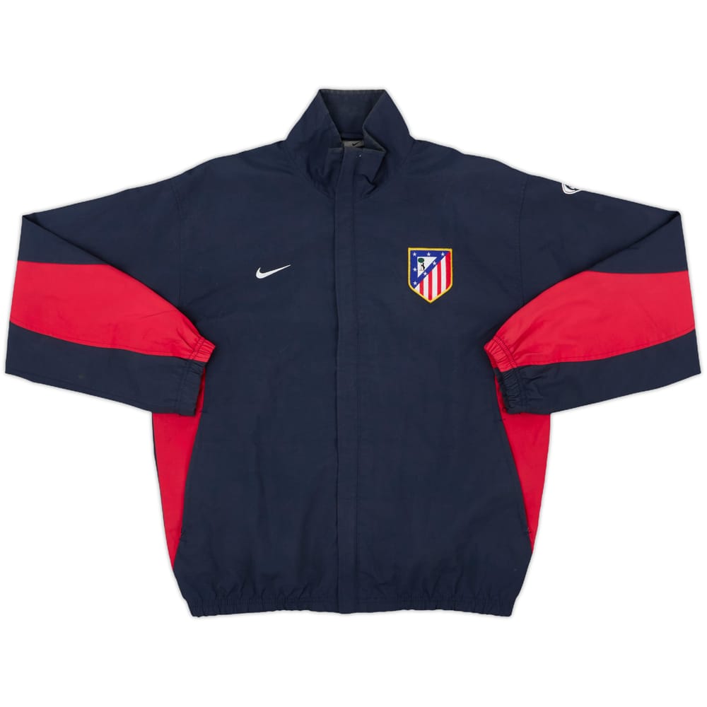 2003-04 Atletico Madrid Nike Track Jacket - 8/10 - (M)