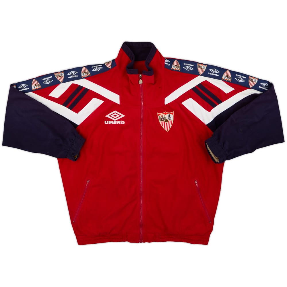1998-99 Sevilla Umbro Track Jacket - 8/10 - (XXL)