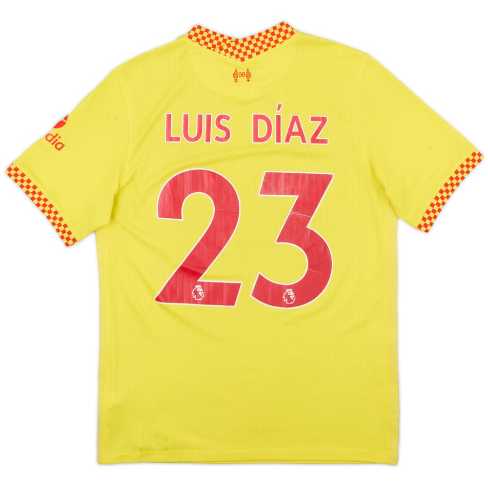 2021-22 Liverpool Third Shirt Luis Diaz #23 - 6/10 - (M)