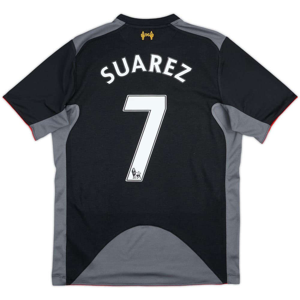 2012-13 Liverpool Away Shirt Suarez #7 - 6/10 - (S)