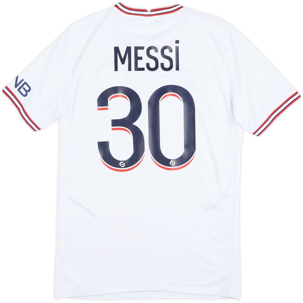 2021-22 Paris Saint-Germain Fourth Shirt Messi #30 - 8/10 - (S)