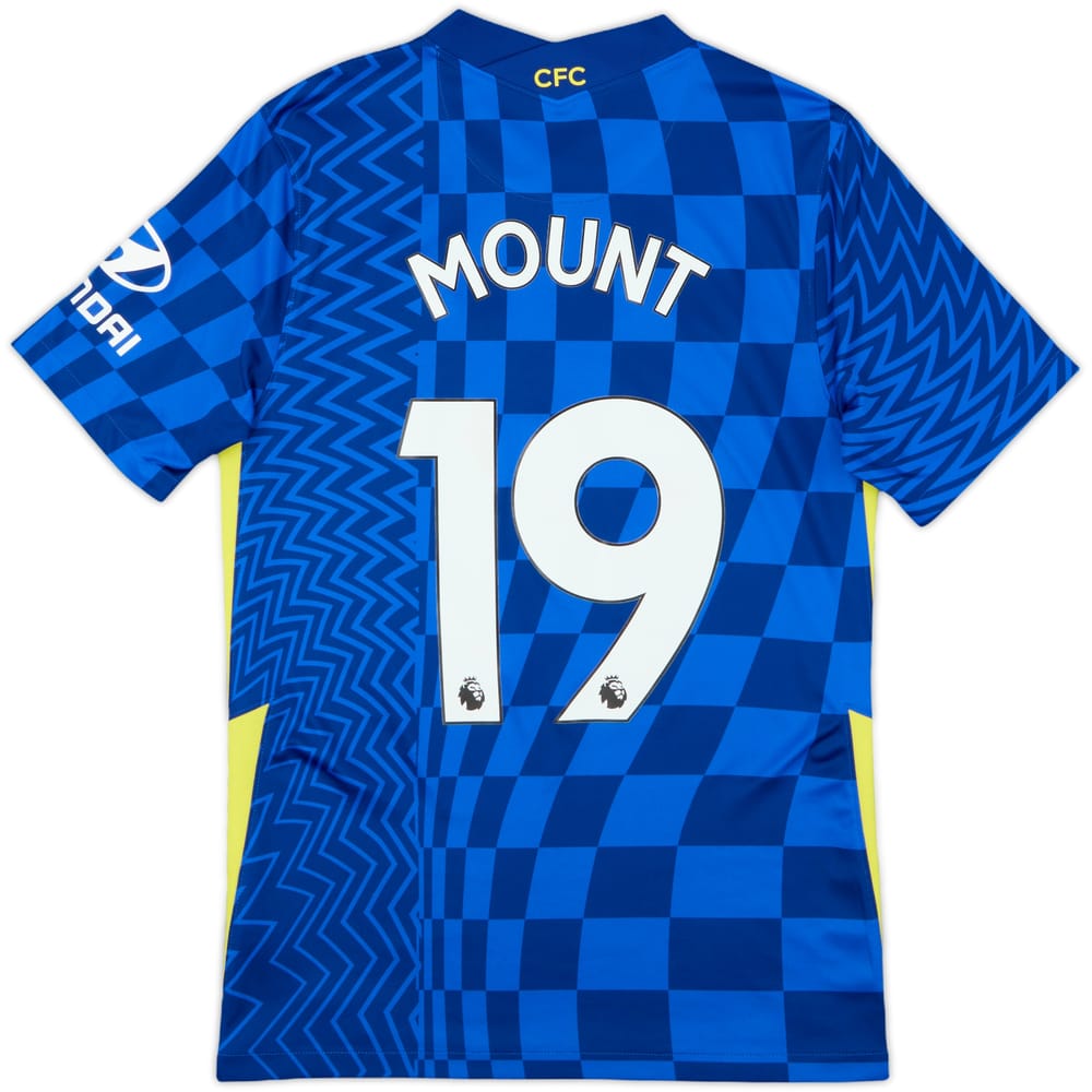 2021-22 Chelsea Home Shirt Mount #19 - 8/10 - (S)
