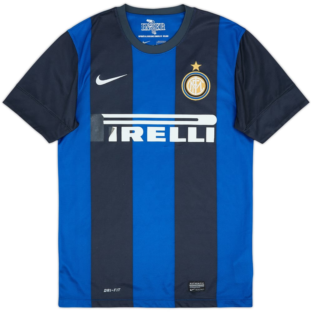 2012-13 Inter Milan Home Shirt - 4/10 - (S)