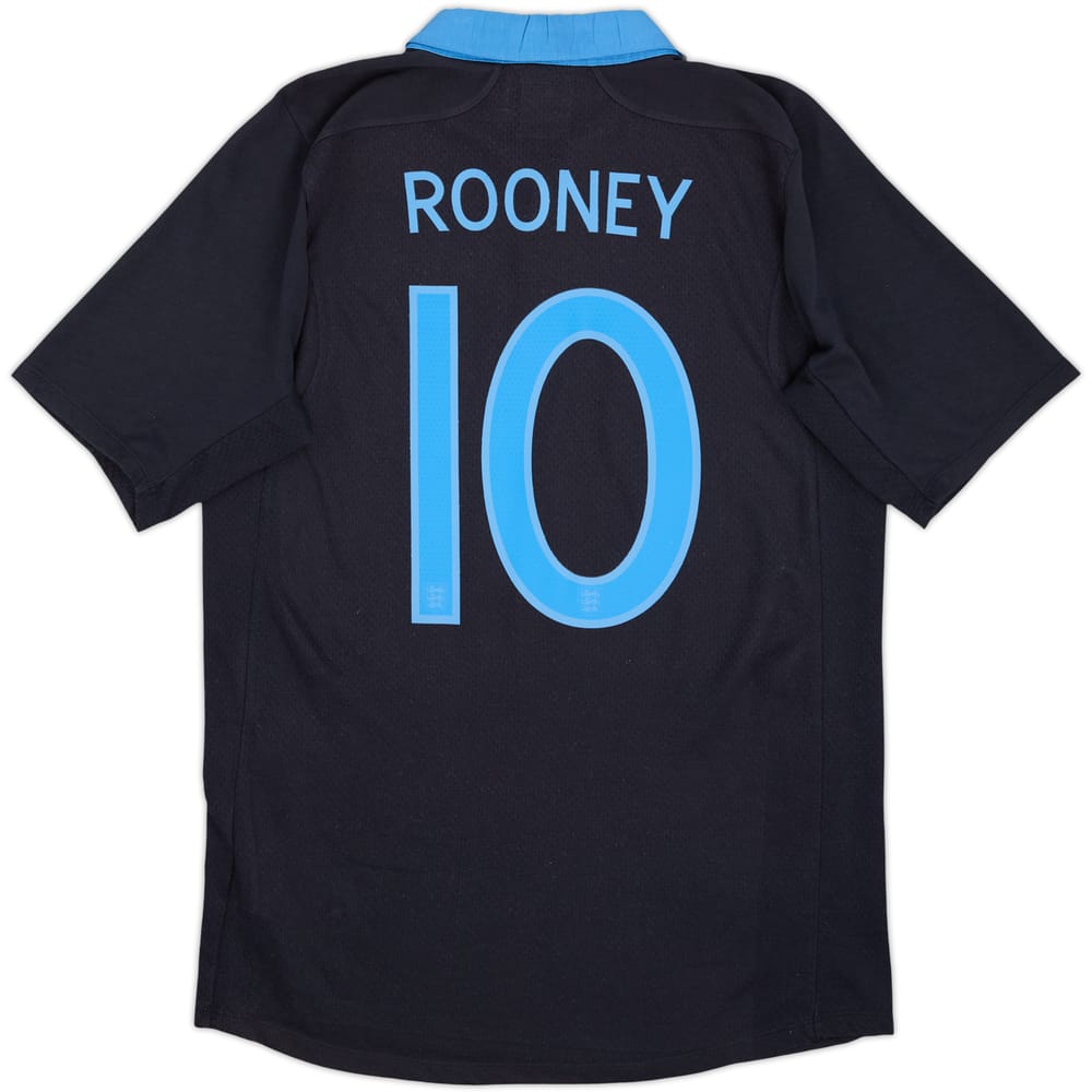 2011-12 England Away Shirt Rooney #10 - 8/10 - (M)