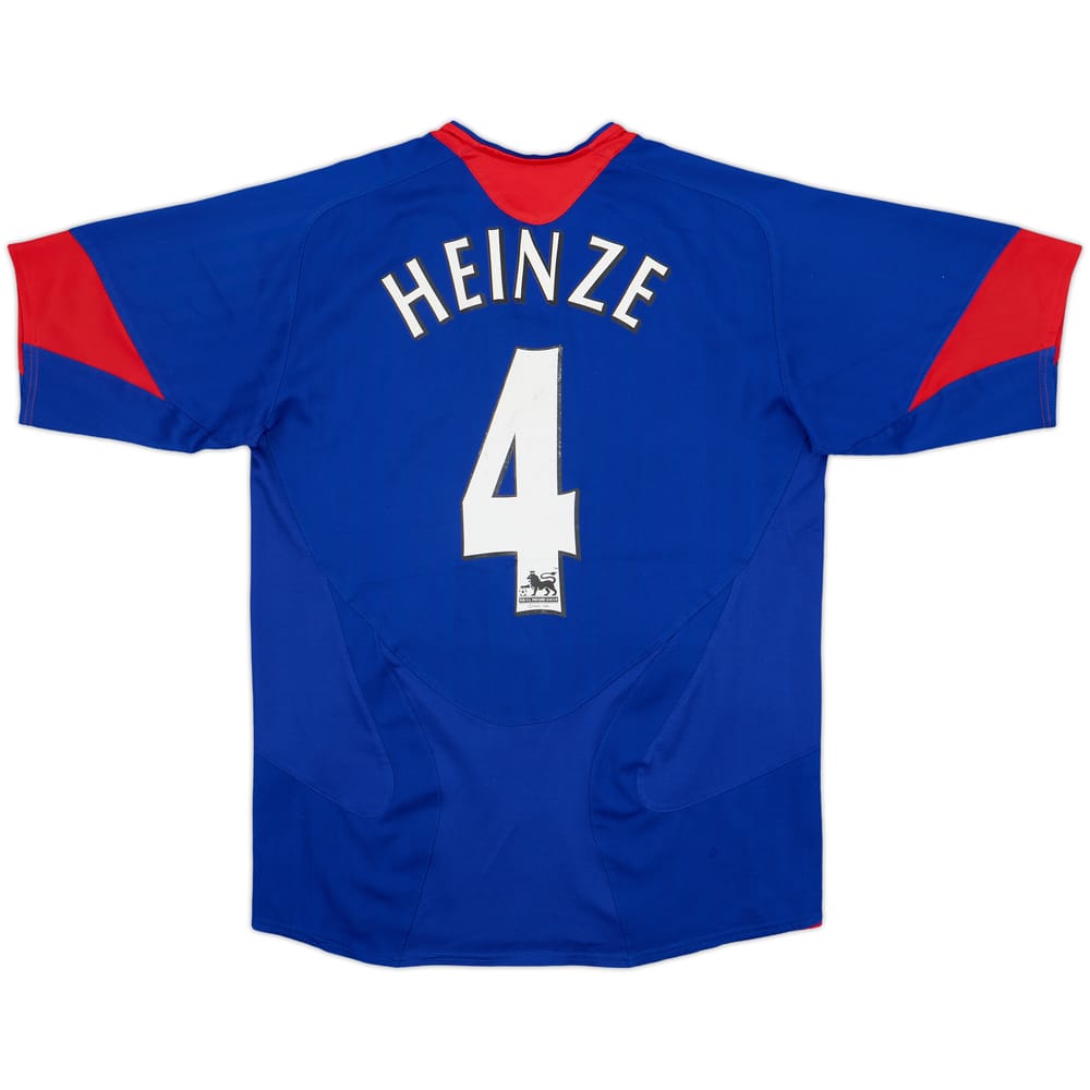 2005-06 Manchester United Away Shirt Heinze #4 - 7/10 - (S)