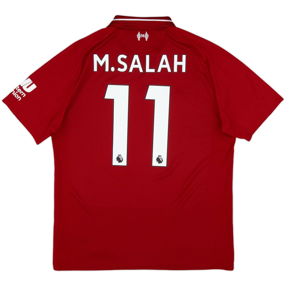 2018-19 Liverpool Home Shirt M.Salah #11 - 6/10 - (M)