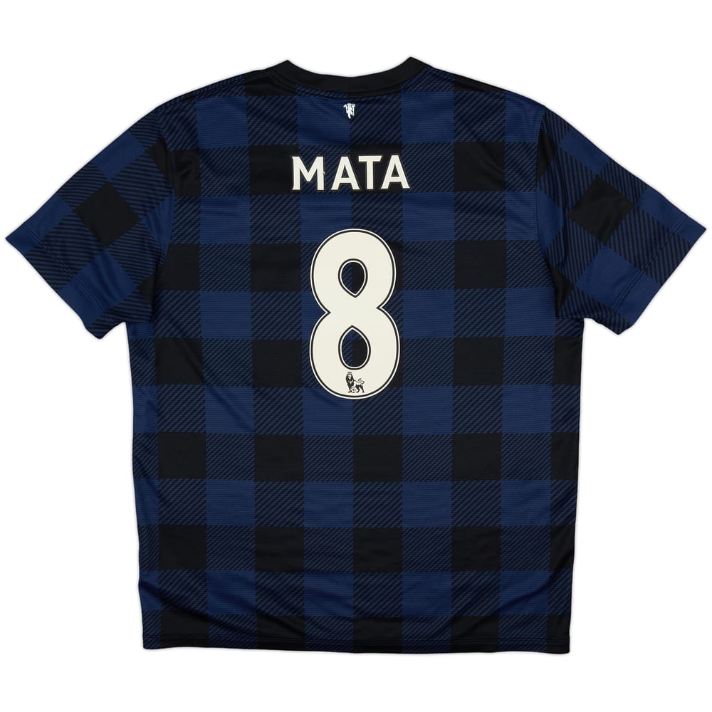 2013-14 Manchester United Away Shirt Mata #8 - 7/10 - (XL)