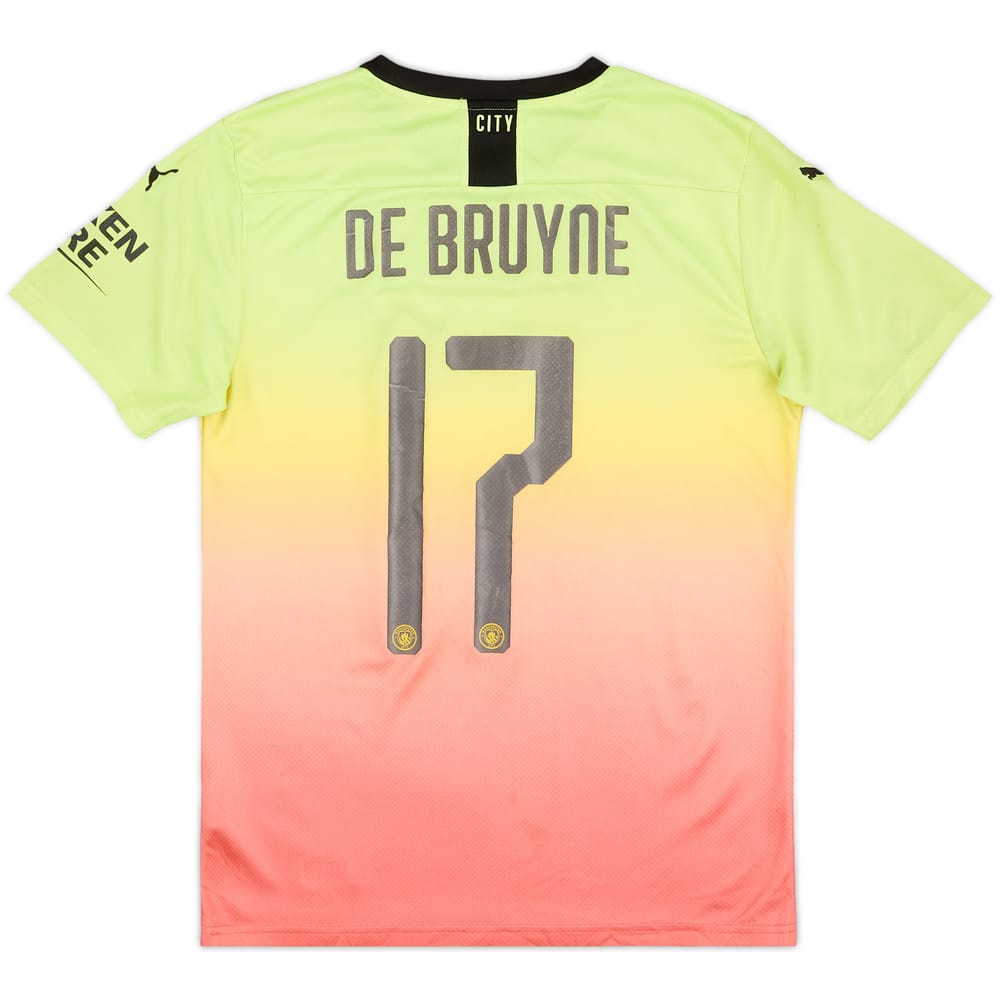2019-20 Manchester City Third Shirt De Bruyne #17 - 5/10 - (S)