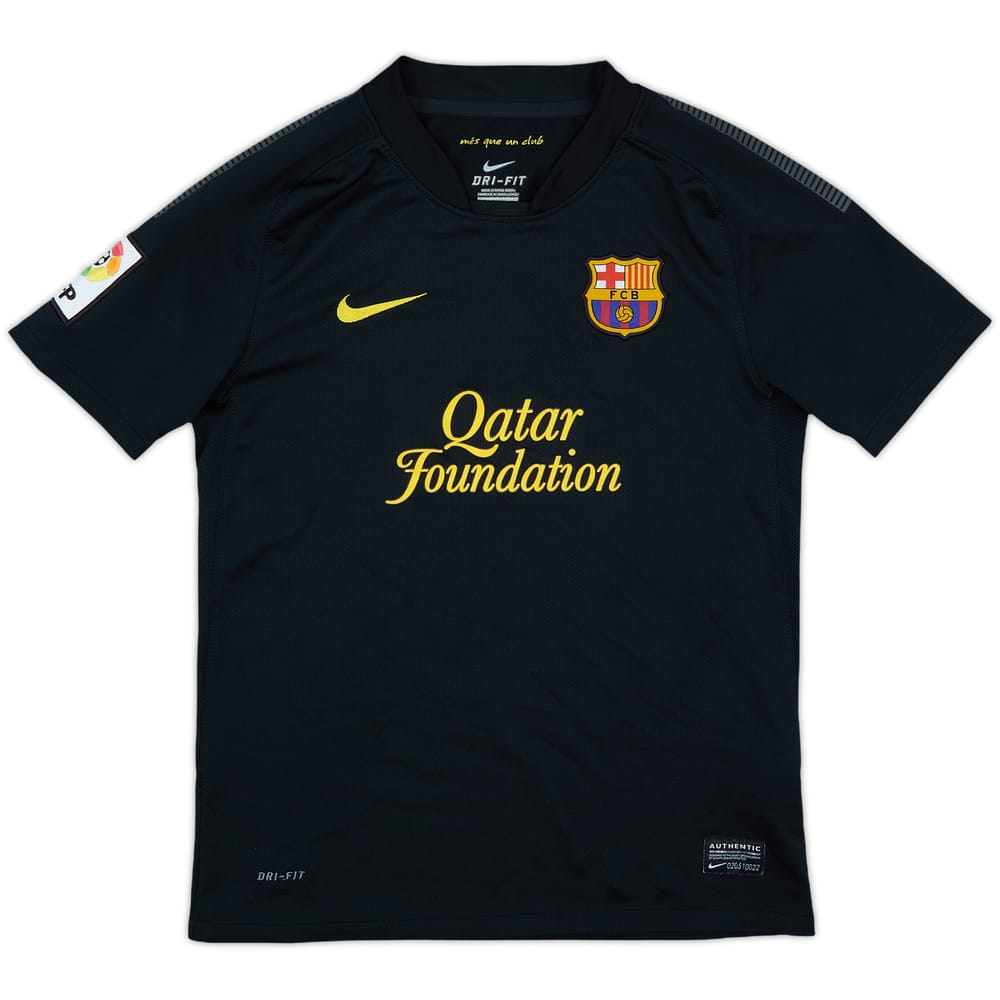 2011-12 Barcelona Away Shirt - 8/10 - (M.Boys)