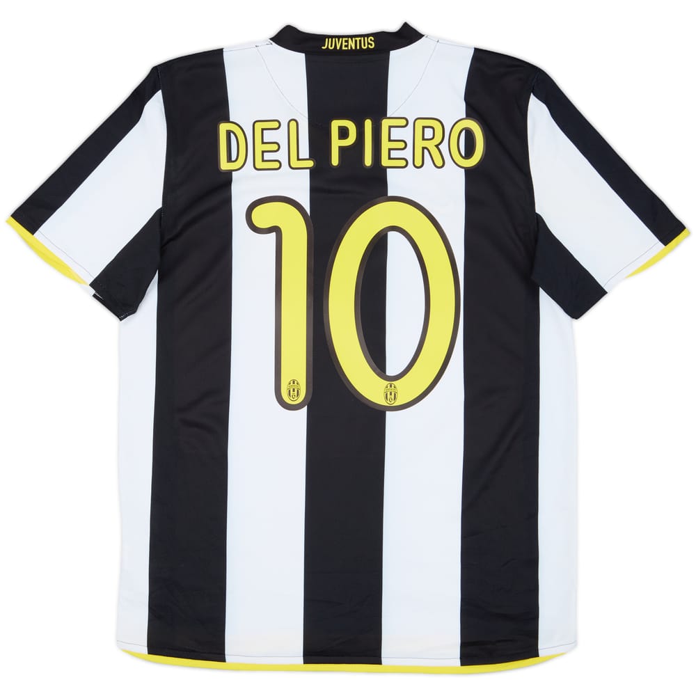 2009-10 Juventus Home Shirt Del Piero #10 - 9/10 - (M)