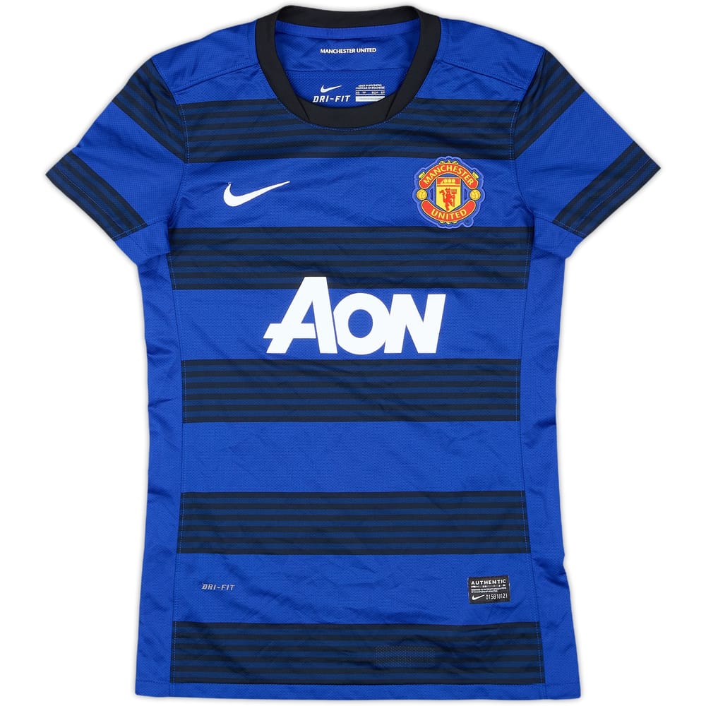 2011-13 Manchester United Away Shirt - 7/10 - (Women's XS)
