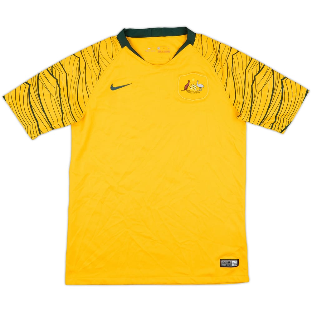 2018-20 Australia Home Shirt - 8/10 - (XL.Boys)