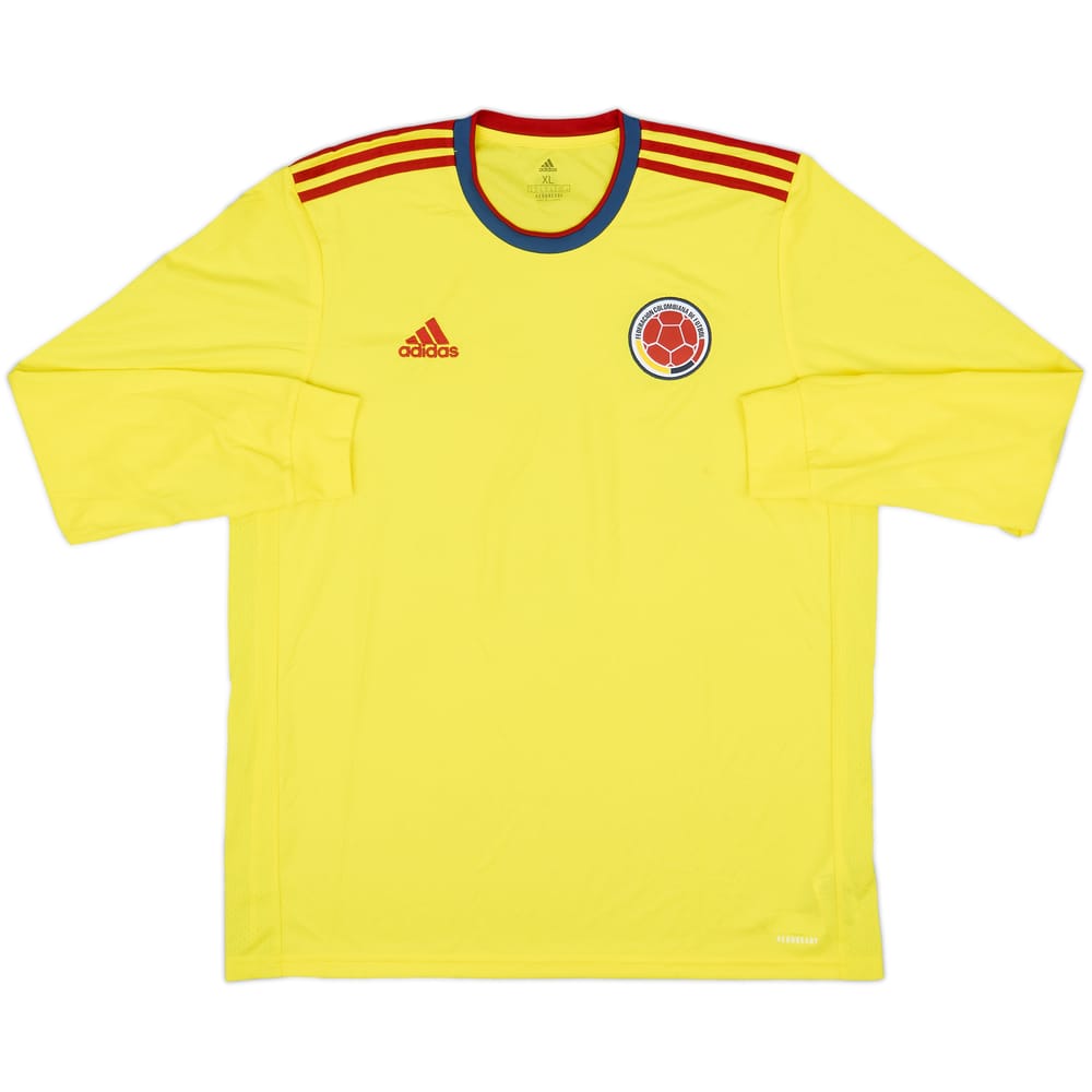 2020-22 Colombia Home L/S Shirt - 9/10 - (XL)