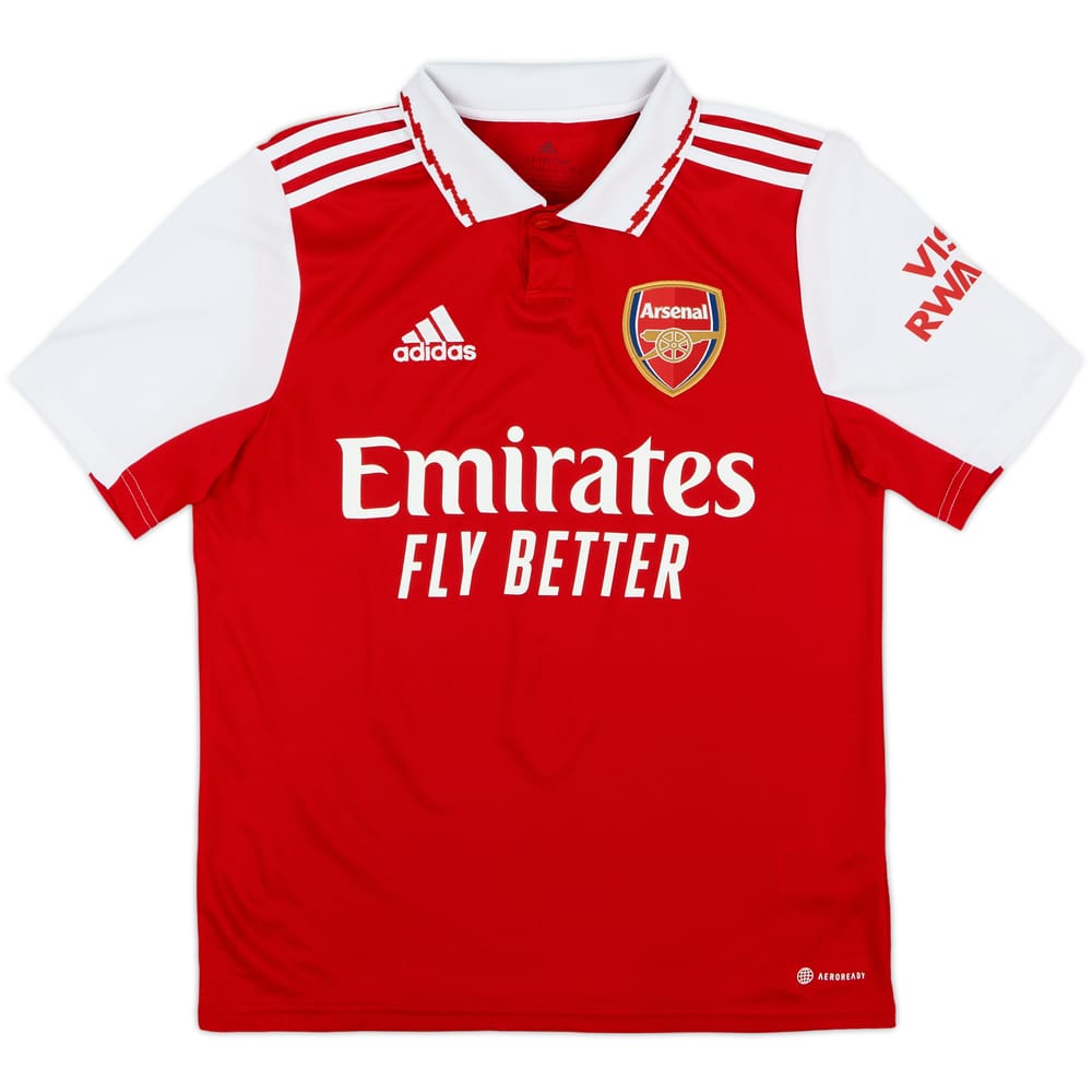 2022-23 Arsenal Home Shirt - 8/10 - (L.Boys)